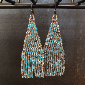 Hand Beaded Earring