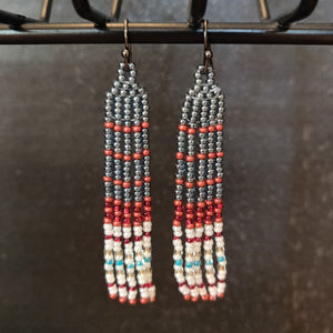 Hand Beaded Earring