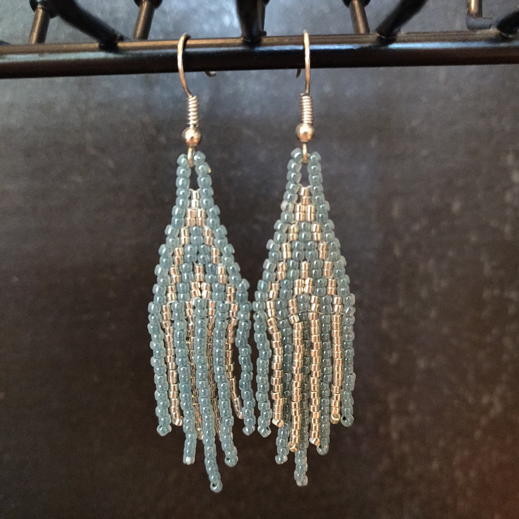 Hand Beaded Earring