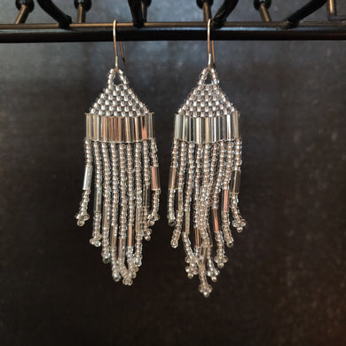 Hand Beaded Earring
