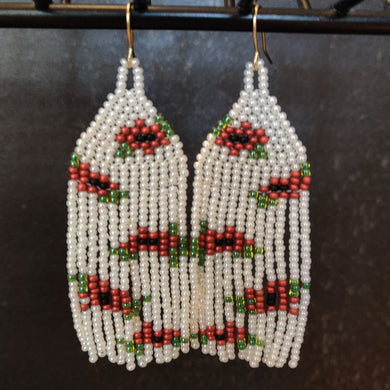 Hand Beaded Earring